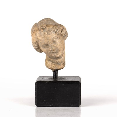 Lot 143 - Antique possibly ancient Greek terracotta head...