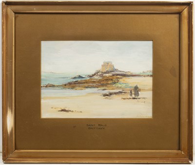Lot 484 - Reginald Robert Tomlinson (b.1885) Saint Malo,...