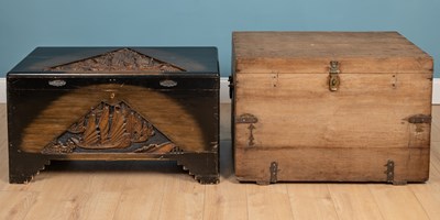 Lot 135 - Various chests and coffers