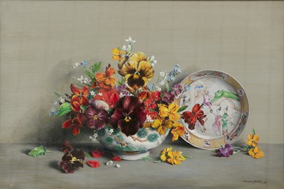 Lot 451 - Laurence Biddle (1888-1968) 'Pansies,...