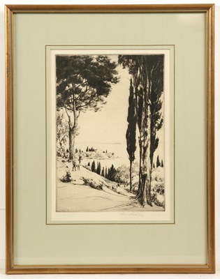 Lot 79 - George Percival Gaskell (1868-1934) Goats on a...