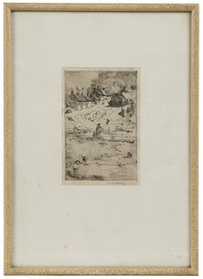 Lot 79 - George Percival Gaskell (1868-1934) Goats on a...