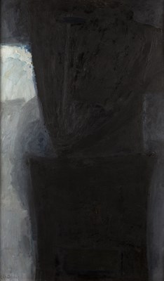 Lot 422 - John Christoforou (1921-2014) Black Priest...