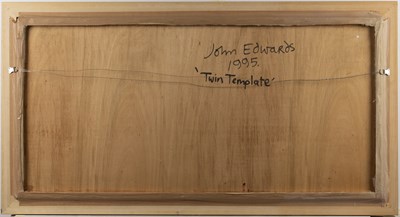 Lot 92 - John Edwards (1938-2009) Twin Template, 1995...