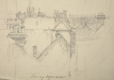Lot 415 - A small quantity of pencil drawings and...