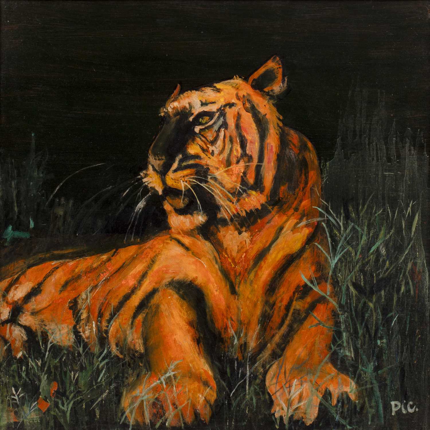Lot 329 - Charles Higgins 'PIC' (1893-1980) Tiger Grass...
