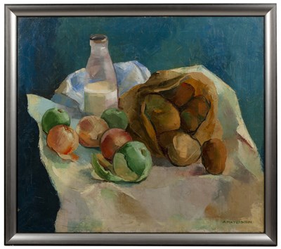 Lot 381 - Anna Mayerson (1906-1984) Apples and Milk...