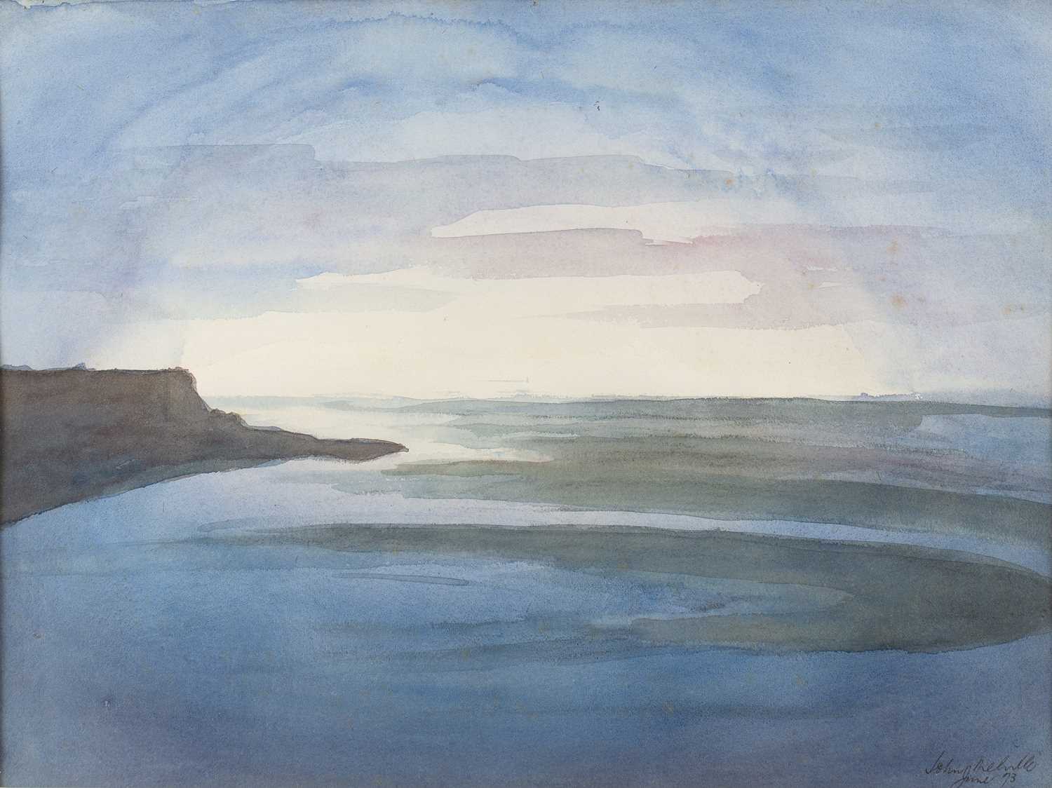 Lot 48 - John Melville (1902-1986) Coastal View, 1973...