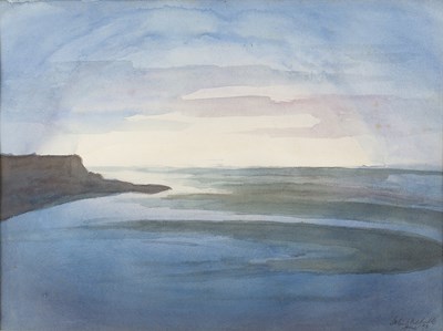 Lot 48 - John Melville (1902-1986) Coastal View, 1973...