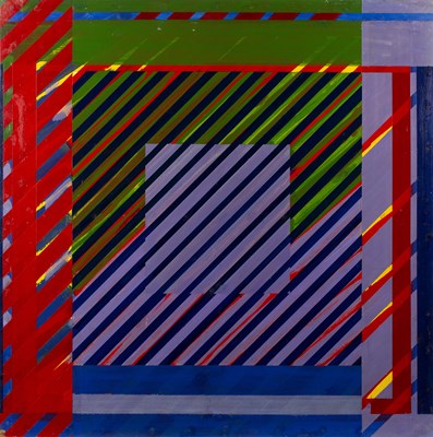 Lot 158 - Theodore Mendez (1934-1997) Diagonals, 1967...