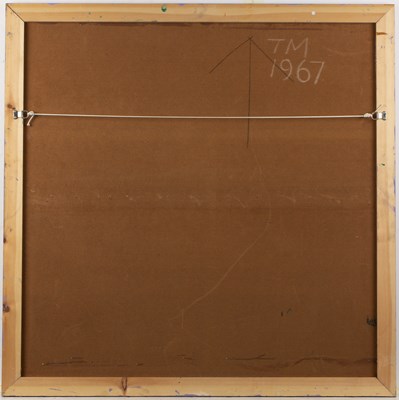 Lot 37 - Theodore Mendez (1934-1997) Diagonals, 1967...