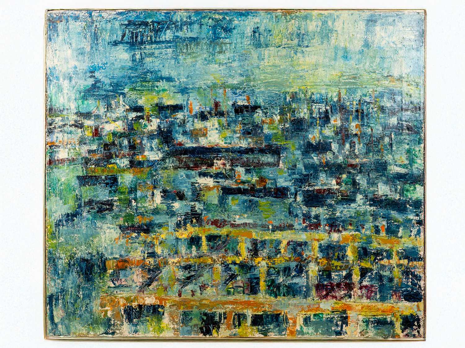 Lot 75 - Weng Yang Choy (b.1930) Singapore Harbour,...