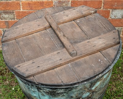 Lot 1338 - An old copper copper