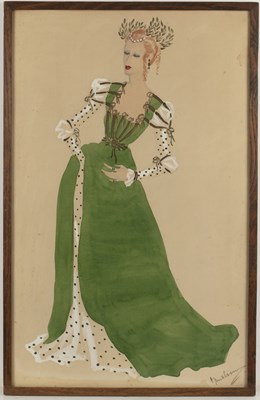 Lot 453 - Circle of Doris Zinkeisen (1898-1991) Costume...