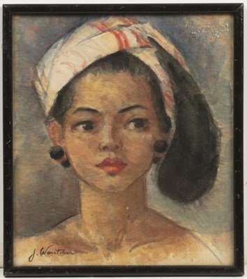 Lot 514 - Julius Wentscher II (1881-1961) A Balinese...