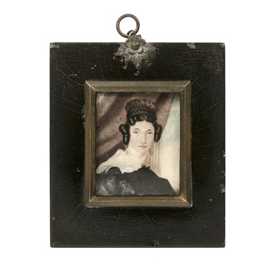 Lot 548 - Edmund Edgar (b. 1801/04) Portrait of a lady,...