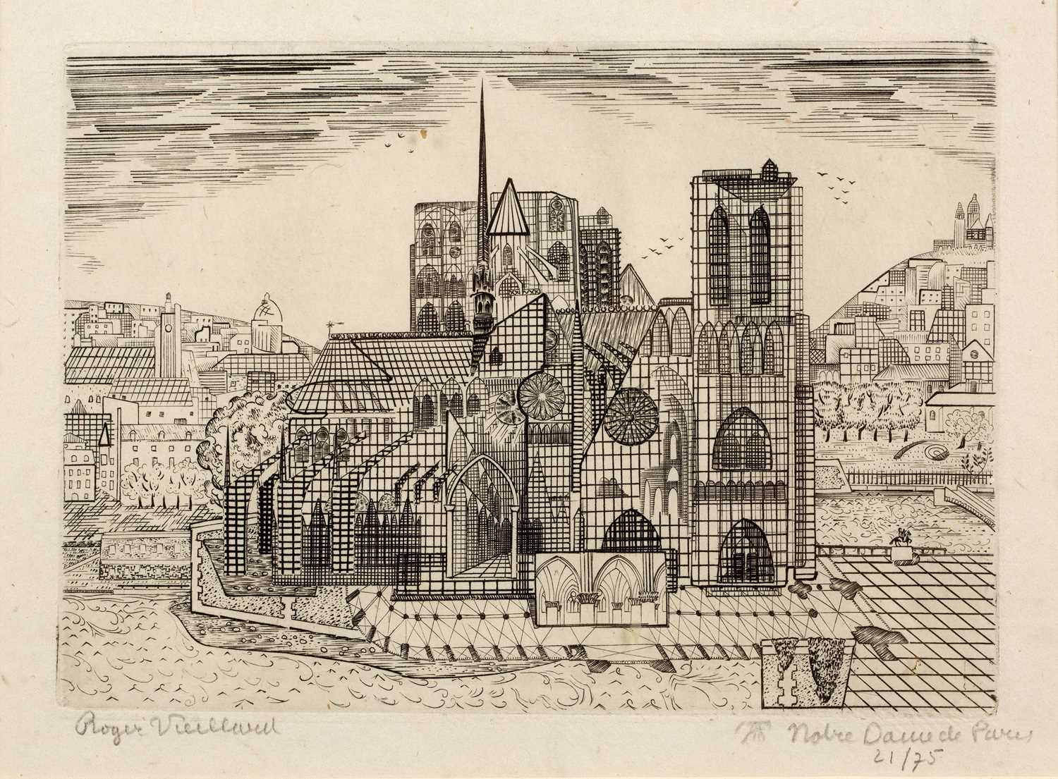 Lot 151 - Roger Vieillard (1907-1989) Notre Dame de...