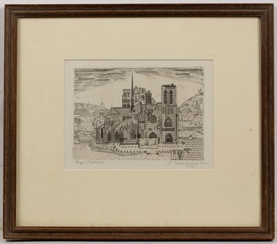 Lot 151 - Roger Vieillard (1907-1989) Notre Dame de...