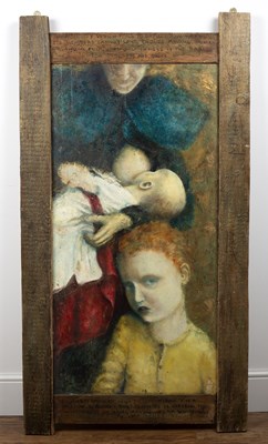 Lot 197 - Pam Hawkes (Contemporary) 'Mother with child',...