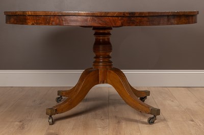 Lot 242 - An early Victorian breakfast table, the top...