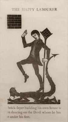 Lot 244 - After Eric Gill (1882-1940) 'The Happy...