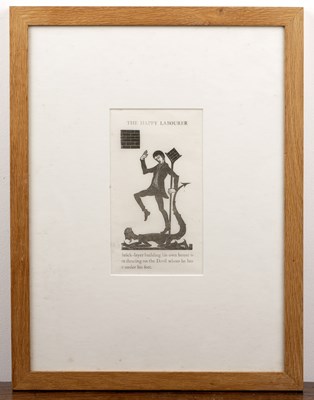 Lot 244 - After Eric Gill (1882-1940) 'The Happy...