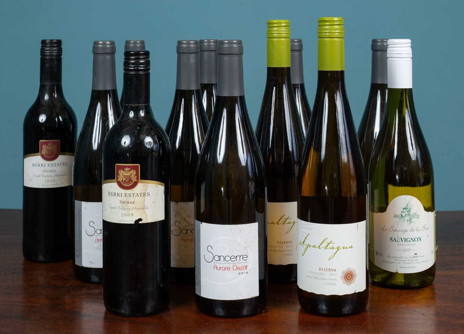 Lot 1009 - Seven bottles of 2016 Aurore Dezat Sancerre; together with five further bottles of wine