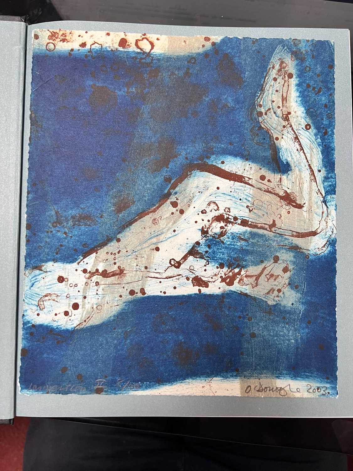 Lot 78 - Hughie O'Donoghue (b.1953) Immersion II, and...