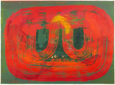 Lot 111 - Manner of Howard Hodgkin (1932-2017) Abstract,...