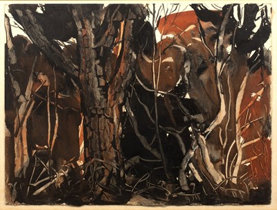 Lot 168 - William Halle (1912-1988) 'Old woods, Darent...