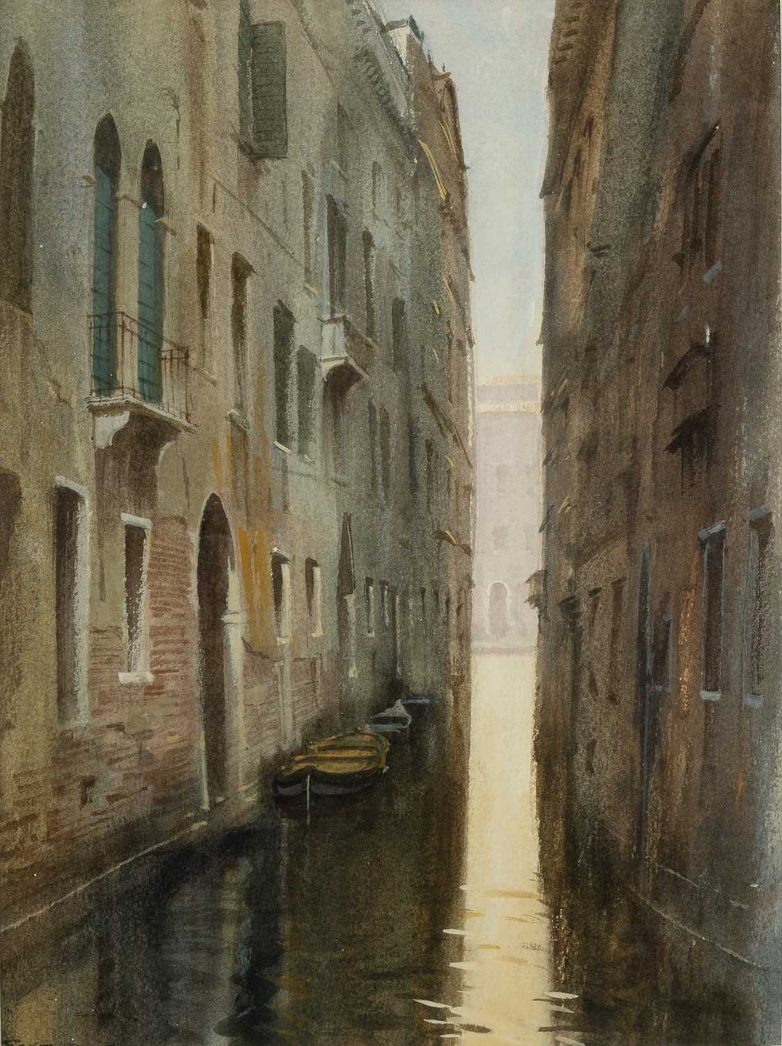 Lot 121 - Michael Felmingham (b.1935) Canal Light,...