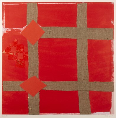 Lot 118 - Sandra Blow (1925-2006) Red Melange, 2006...