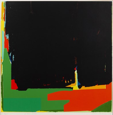 Lot 206 - Mario Dubsky (1939-1985) Red & Green, 1972...