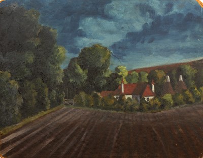 Lot 145 - 20th Century British School 'Untitled farmland...