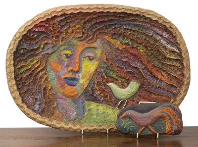 Lot 285 - Contemporary English School Large papier mache...