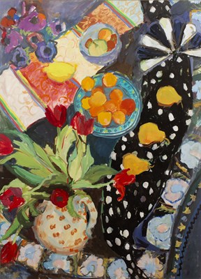 Lot 148 - Sue Jamieson (Contemporary) 'Still life',...