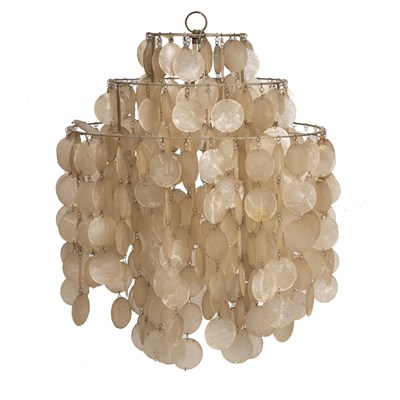 Lot 725 - Verner Panton (1926-1998) 1DM Fun chandelier,...