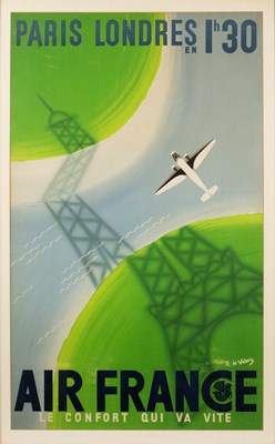 Lot 236 - Roger de Valerio (1886-1951) Air France...