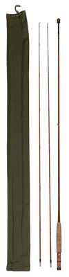 Lot 82 - An Edward Barder split cane fishing rod
