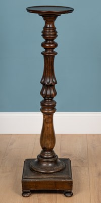 Lot 149 - A Victorian mahogany torchère