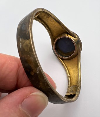 Lot 42 - A Victorian enamel locket pendant, the oval...