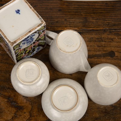 Lot 309 - Group of pieces to include six Poole Pottery...