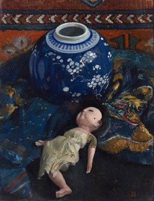 Lot 4 - Jane Bond (1939), 'Old China', oil on canvas