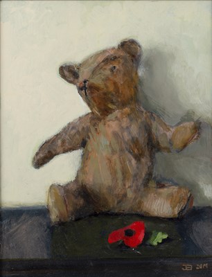 Lot 6 - Jane Bond (1939), 'Bear', oil on panel