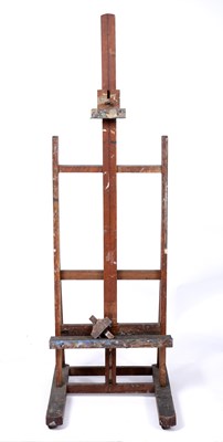 Lot 34 - An early 20th century artists easel