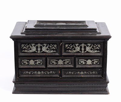 Lot 26 - An 18th / 19th century continental ebonised...