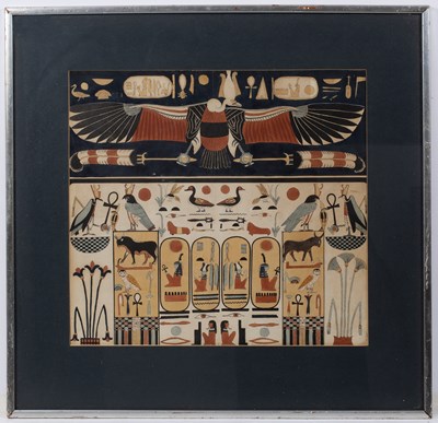 Lot 29 - An early 20th century print depicting Egyptian...