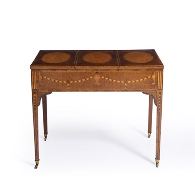 Lot 46 - An early 19th century satinwood side table...