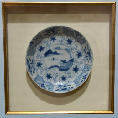 Lot 160 - Ca Mau cargo saucer or plate Chinese, 18th...