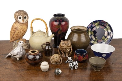 Lot 327 - Collection of miscellaneous studio ceramics...